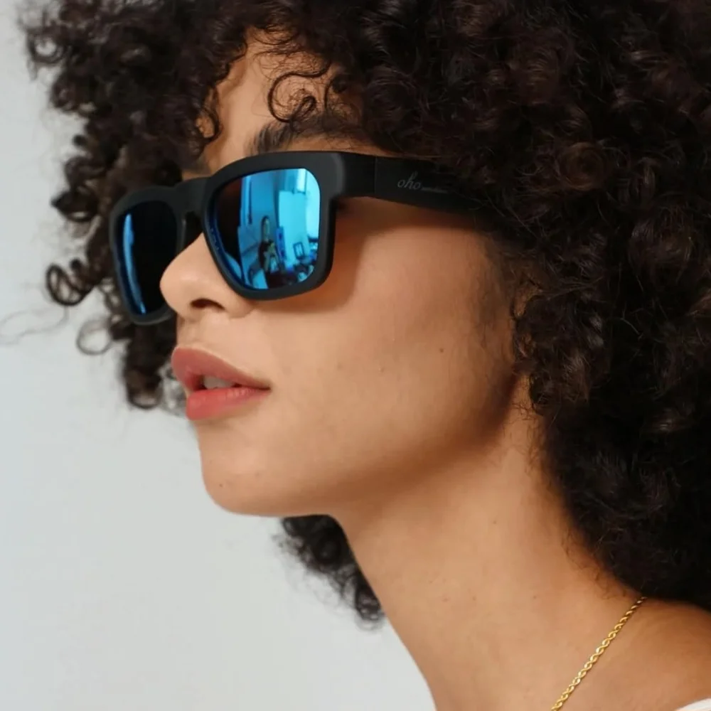 OhO Smart Glasses,Polarized Sunglasses with Bluetooth Speaker